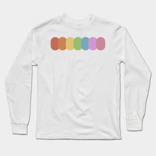 LGBTQ+ Stripe Design Long Sleeve T-Shirt